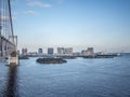 Odaiba View From Rainbow Bridge, Tokyo, Japan, South Route